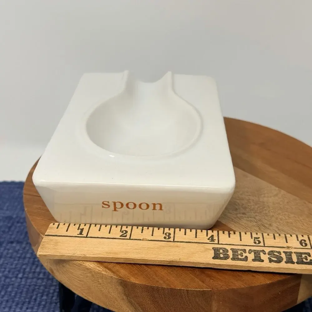 Pier 1 Ceramic Spoon Rest - RARE